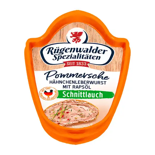 Bild 2 von RÜGENWALDER SPEZIALITÄTEN Pommersche Hähnchenleberwurst