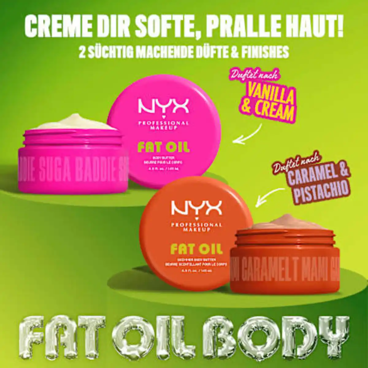 Bild 4 von NYX PROFESSIONAL MAKEUP Körperbutter Fat Oil shimmer, 145 ml