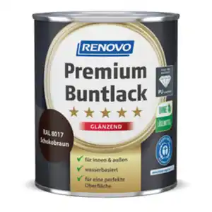 RENOVO Buntlack glänzend »Premium«, schokobraun RAL 8017