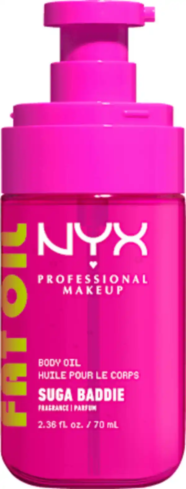 Bild 2 von NYX PROFESSIONAL MAKEUP Körperöl Fat Oil Suga Baddie, 70 ml