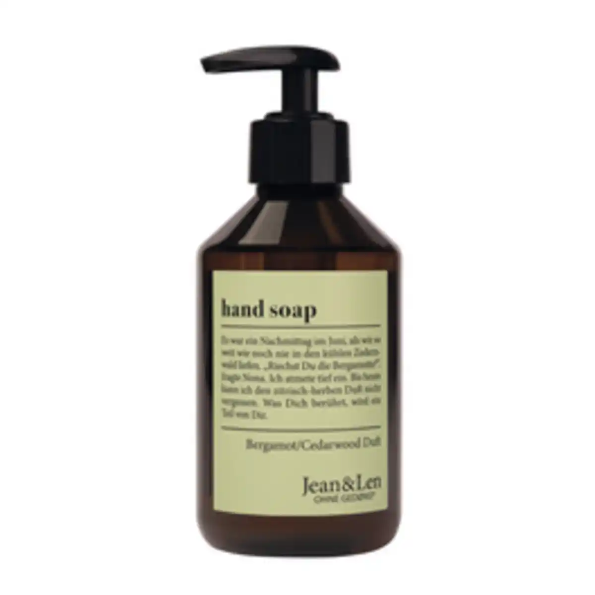 Bild 1 von Jean & Len Flüssigseife »Bergamot & Cedarwood«, 250 ml