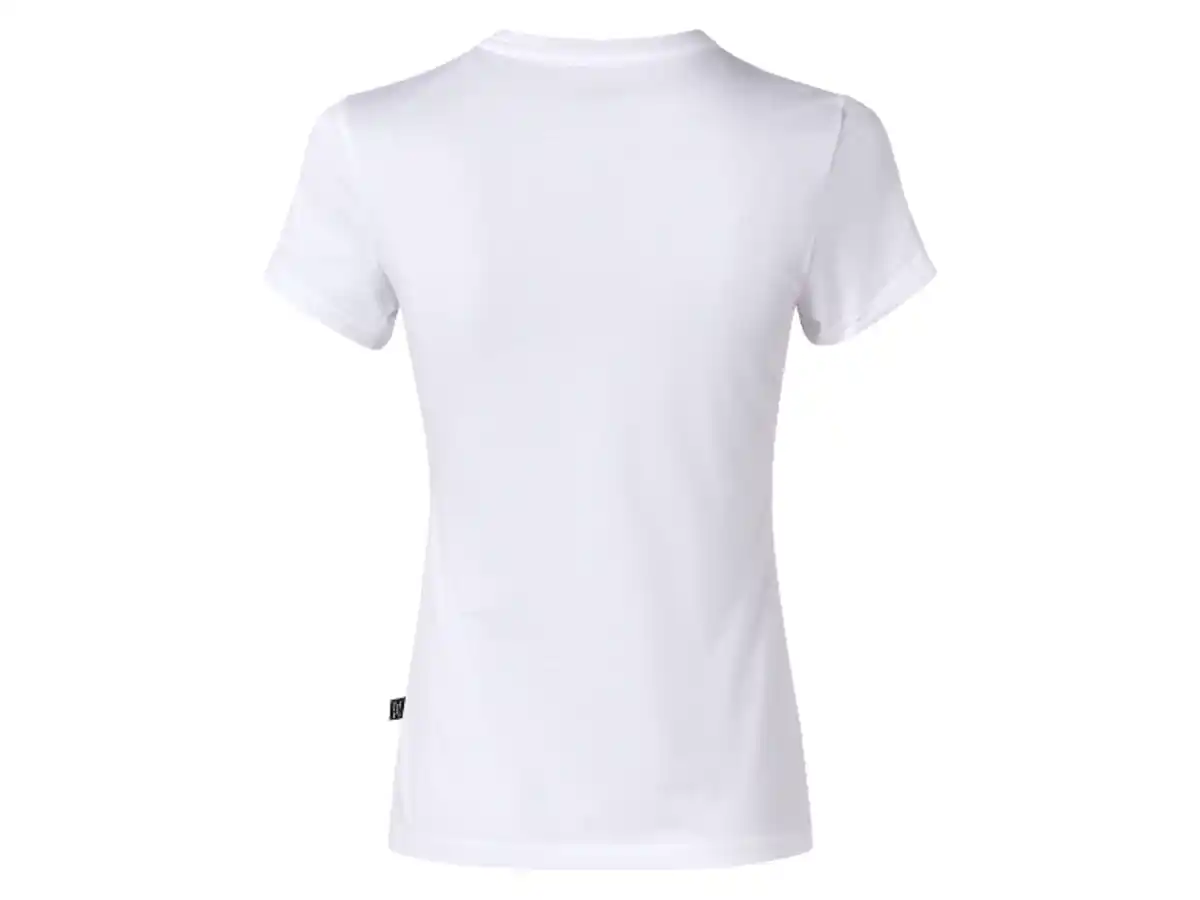 Bild 2 von PUMA Damen T-Shirt ESS Logo Tee, aus reiner Baumwolle