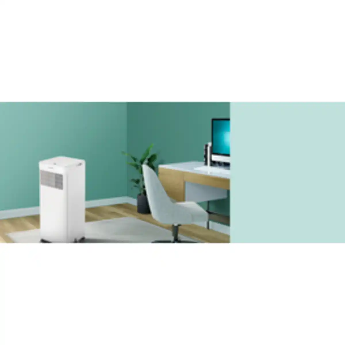Bild 2 von COMFEE Mobiles Klimagerät »MPPA-08CRN7«, 8000 BTU, 24 Std. Timer, LED-Display, bis 28 m²-Räume, weiß