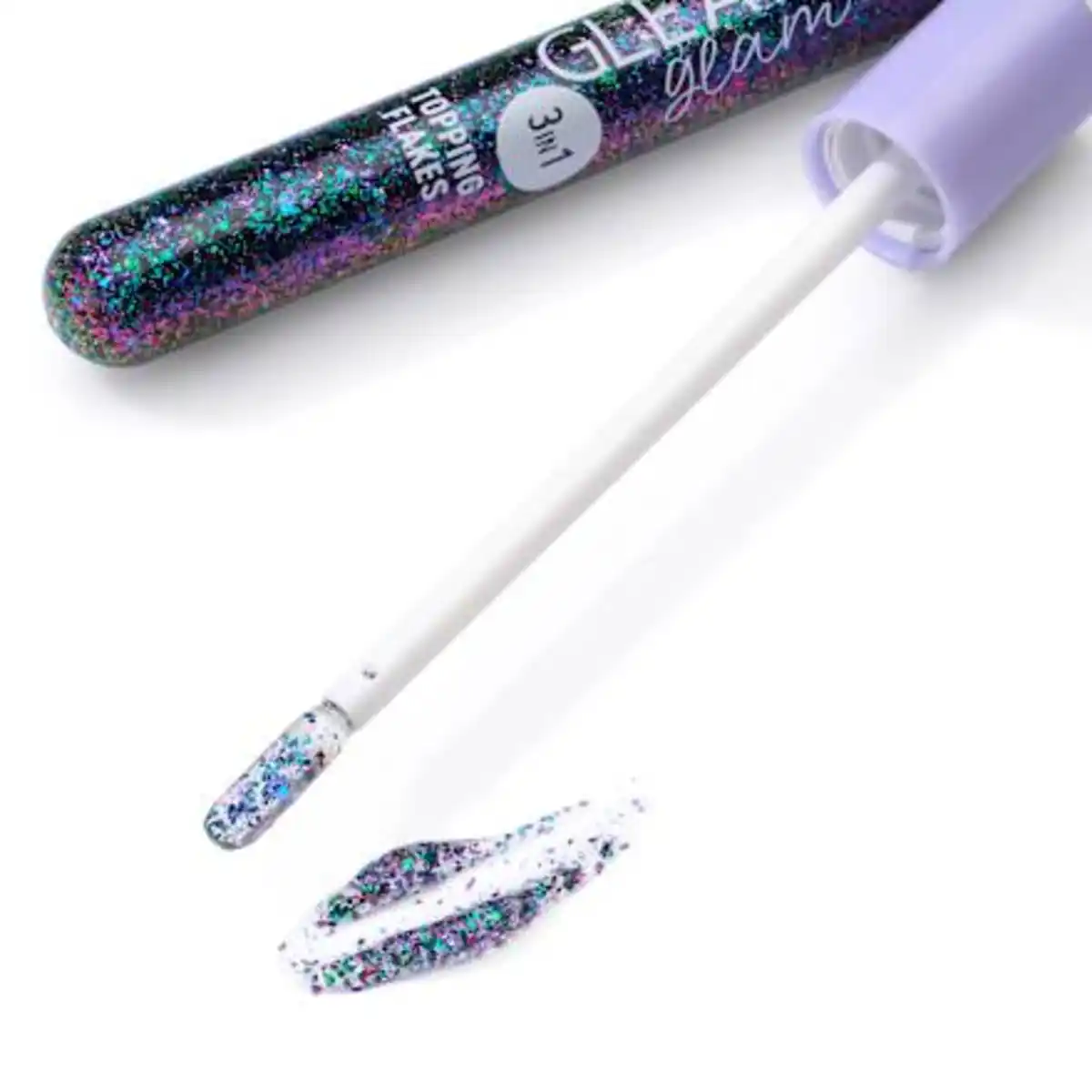 Bild 4 von trend !t up Lipgloss Gleamy Glam Topping Flakes 120, 5,5 ml