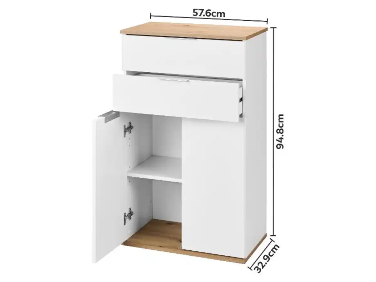 Bild 2 von LIVARNO® Kommode mit 2 Schubkästen und 2 Türen