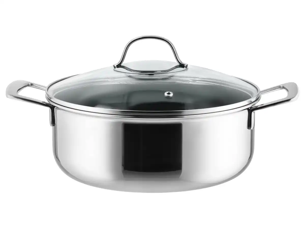 Bild 4 von SILVERCREST® Premium-Edelstahltopf 3-ply EDS Wabenstruktur, Ø 24 cm