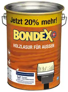 Bondex Holzlasur für Außen 4,8 L dunkelgrau