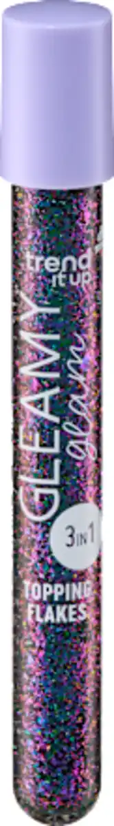 Bild 2 von trend !t up Lipgloss Gleamy Glam Topping Flakes 120, 5,5 ml