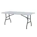 Bild 1 von CASAYA Klapptisch, BxHxT: 180 x 74 x 70 cm, weiß