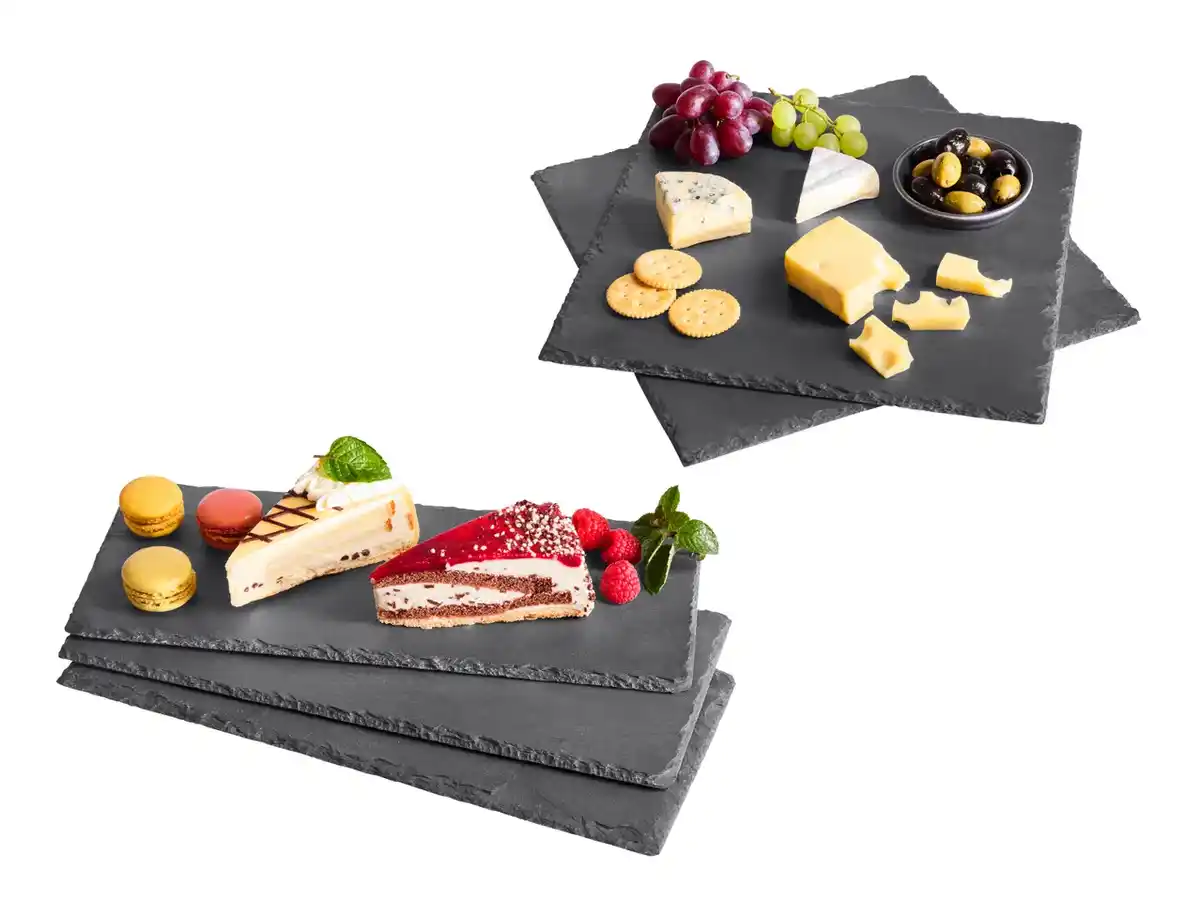 Bild 1 von SILVERCREST Schiefer-Servierplatten