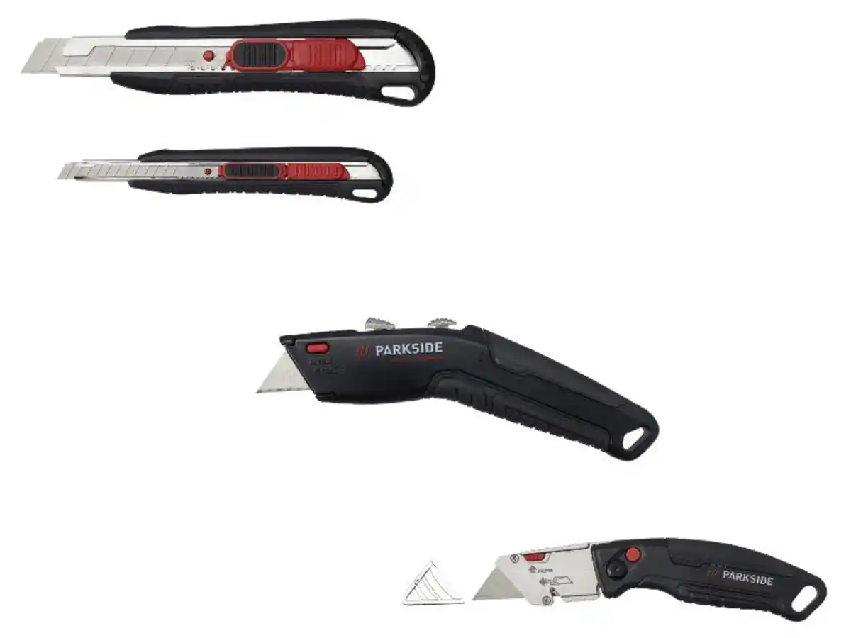 Bild 3 von PARKSIDE PERFORMANCE® Klappmesser / Doppelklingenmesser / Sicherheits-Cutter