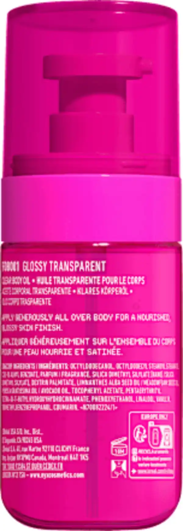Bild 3 von NYX PROFESSIONAL MAKEUP Körperöl Fat Oil Suga Baddie, 70 ml