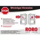 Bild 2 von RORO Nebeneingangstür »Bamberg«, Holz, fichtefarben