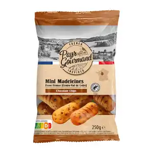 PAYS GOURMAND Mini-Madeleines