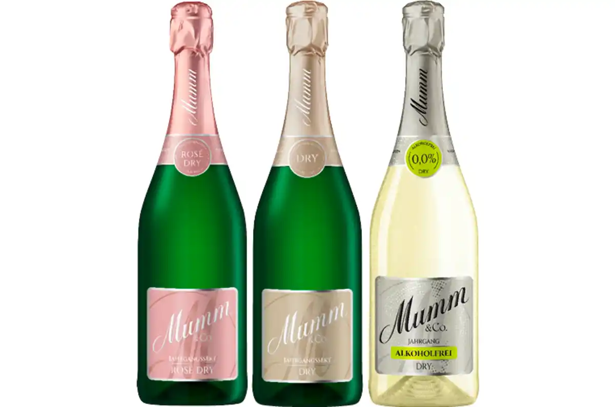 Bild 1 von Mumm Jahrgangssekt