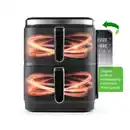 Bild 3 von Heißluft-Fritteuse »FryUp«, 2 x 5 L (Doppelkammer), 2800 Watt, LED-Touchdisplay, schwarz