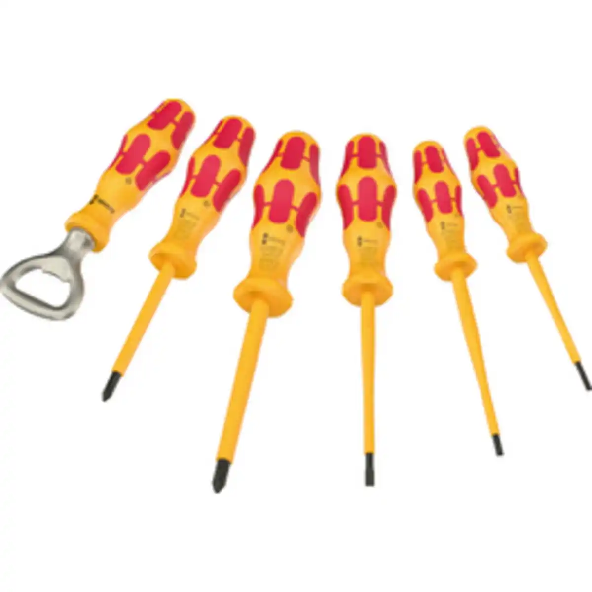 Bild 1 von WERA Schraubendrehersatz »Kraftform VDE 1060 i/1062 i/5«, mit Flaschenöffner