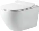 Bild 1 von Primaster Wand WC spülrandlos Salvando Tiefspüler weiß inkl. WC Sitz