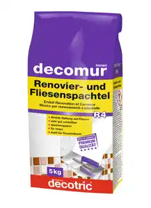 Decotric Decomur Renovier- und Fliesenspachtel R4 5 kg