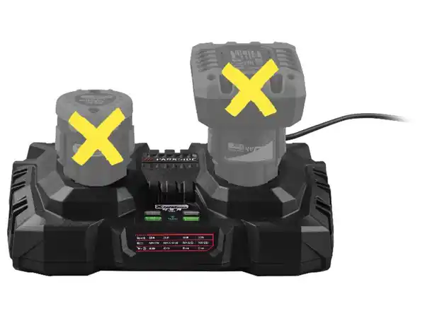 Bild 2 von PARKSIDE® 12 V / 2 x 4,5 A / Doppel-Ladegerät »PDSLK 12 B2«, ohne Akkus