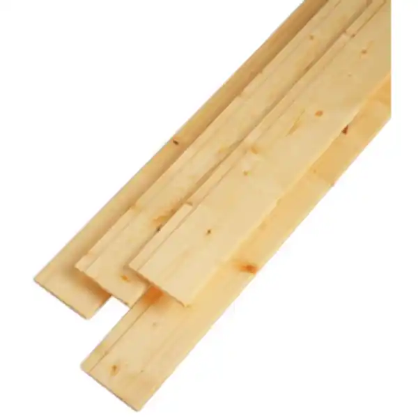 Bild 2 von binderholz Profilholz, Fichte / Tanne, BxH: 9,6 x 200 cm, Stärke: 12,5 mm