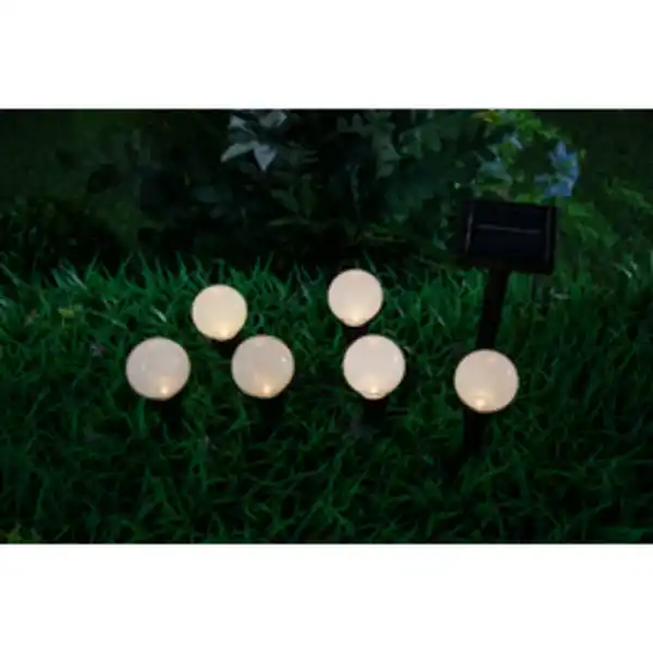 Bild 2 von CASAYA Solarlichterkette »Futani«, 6 LEDs, warmweiß