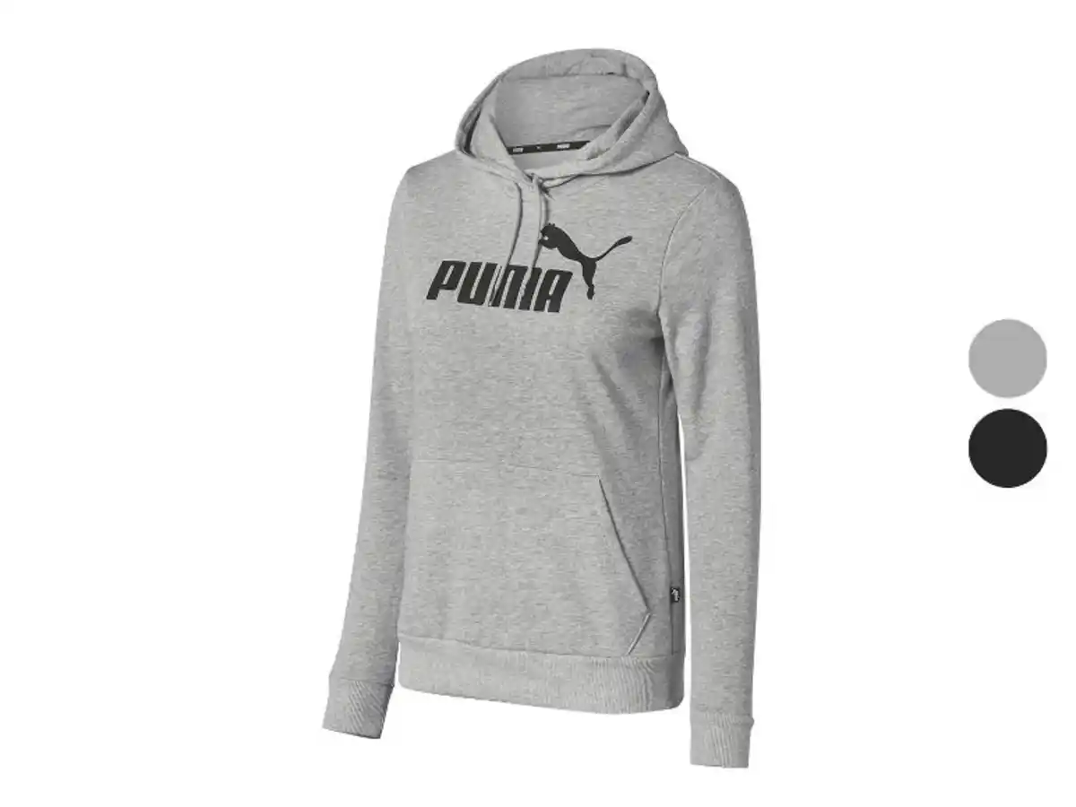 Bild 3 von PUMA Damen Hoodie mit verstellbarer Kapuze