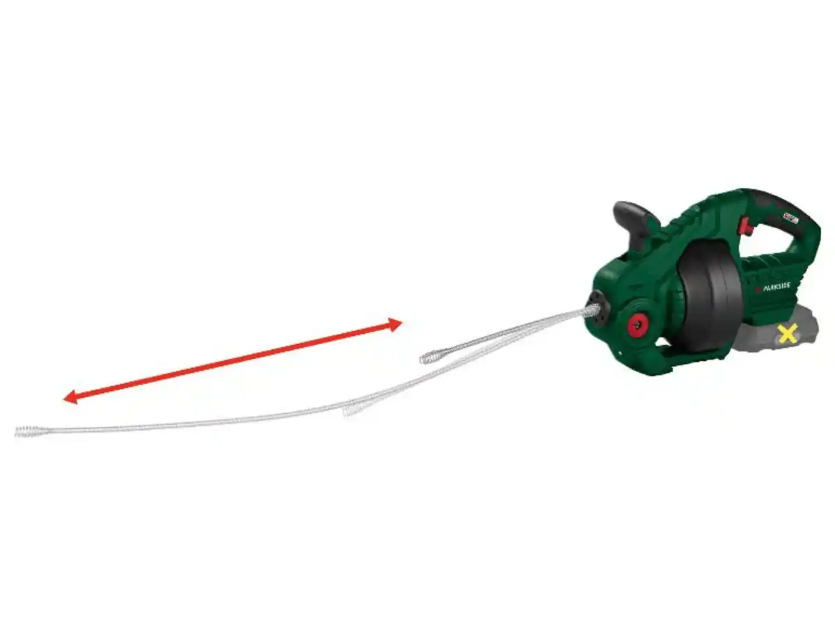 Bild 1 von PARKSIDE® 20 V Akku-Rohrreinigungsgerät »PARRW 20-Li A1«, ohne Akku und Ladegerät