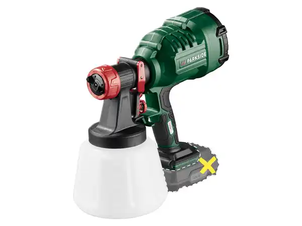 Bild 2 von PARKSIDE® 20 V Akku-Farbspritzpistole »PFSA 20-Li B2«, ohne Akku – ohne Ladegerät