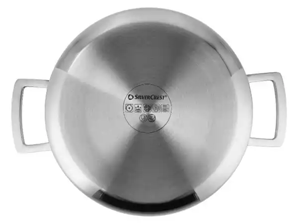 Bild 2 von SILVERCREST® Premium-Edelstahltopf 3-ply EDS Wabenstruktur, Ø 24 cm
