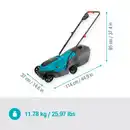 Bild 3 von GARDENA Akku-Rasenmäher »EasyMax 32«, 18V, P4A-Akku, Ready-To-Use Set