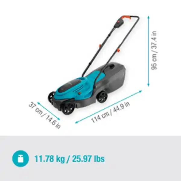 Bild 3 von GARDENA Akku-Rasenmäher »EasyMax 32«, 18V, P4A-Akku, Ready-To-Use Set