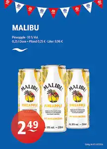 MALIBU Pineapple 10 % Vol.