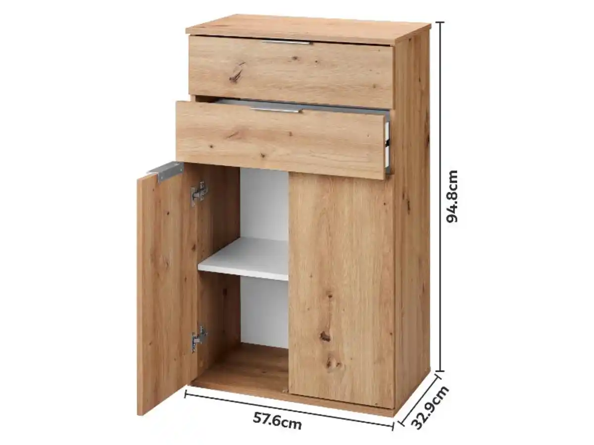 Bild 2 von LIVARNO® Kommode mit 2 Schubkästen und 2 Türen""