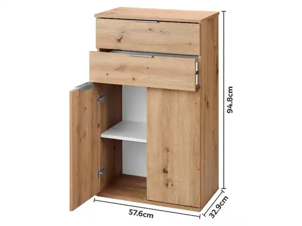Bild 2 von LIVARNO® Kommode mit 2 Schubkästen und 2 Türen""