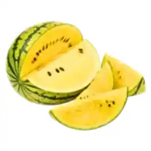 Wassermelone gelbfleischig