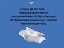 Bild 2 von AH Visco 4D Fly Soft Nackenstützkissen aus Visco-Memory-Schaum – 64x38 cm