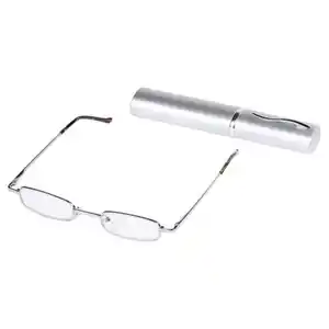 Lesehife Ultra Slim, Rund, Silber, 1.5