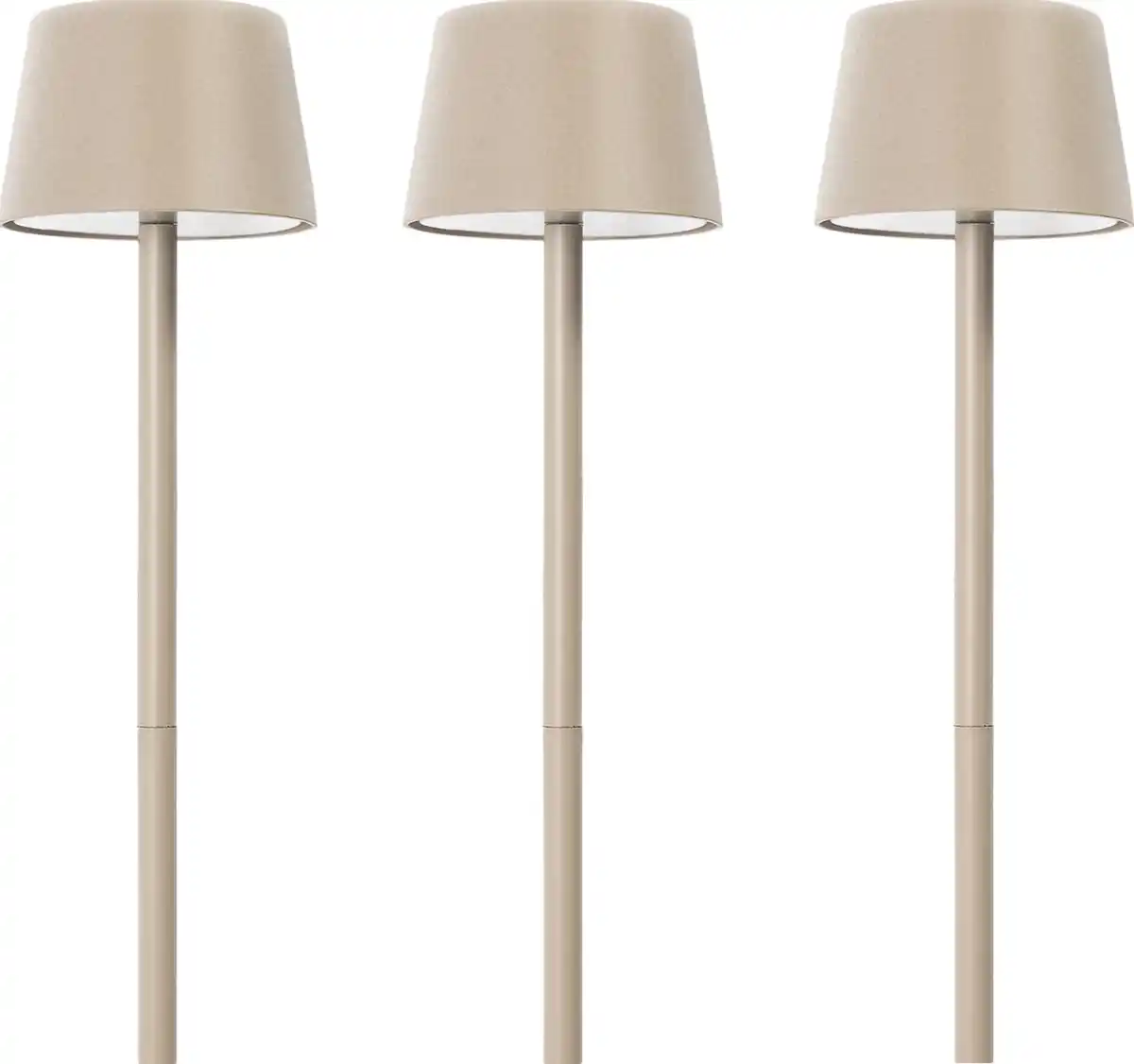 Bild 1 von IDEENWELT Solar-Gartenstecker cappuccino