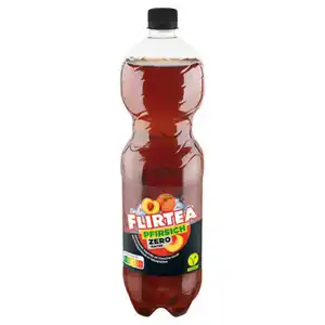FLIRTEA Eistee 1,5 l, Pfirsich-Zero