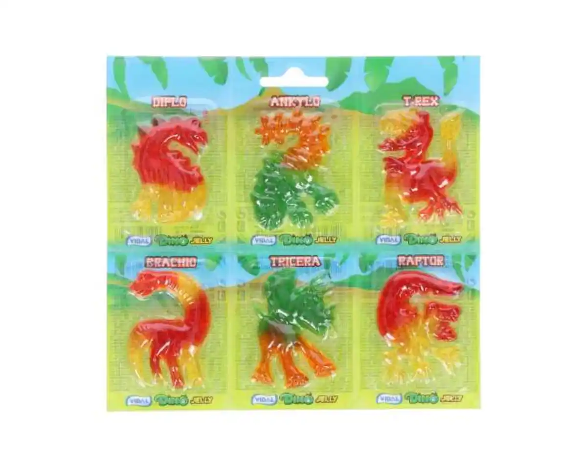 Bild 1 von Dino Jelly Fruchtgummi 66 g, 6 Stück