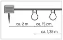 Bild 3 von IDEENWELT Solar-Glühbirnen-Lichterkette