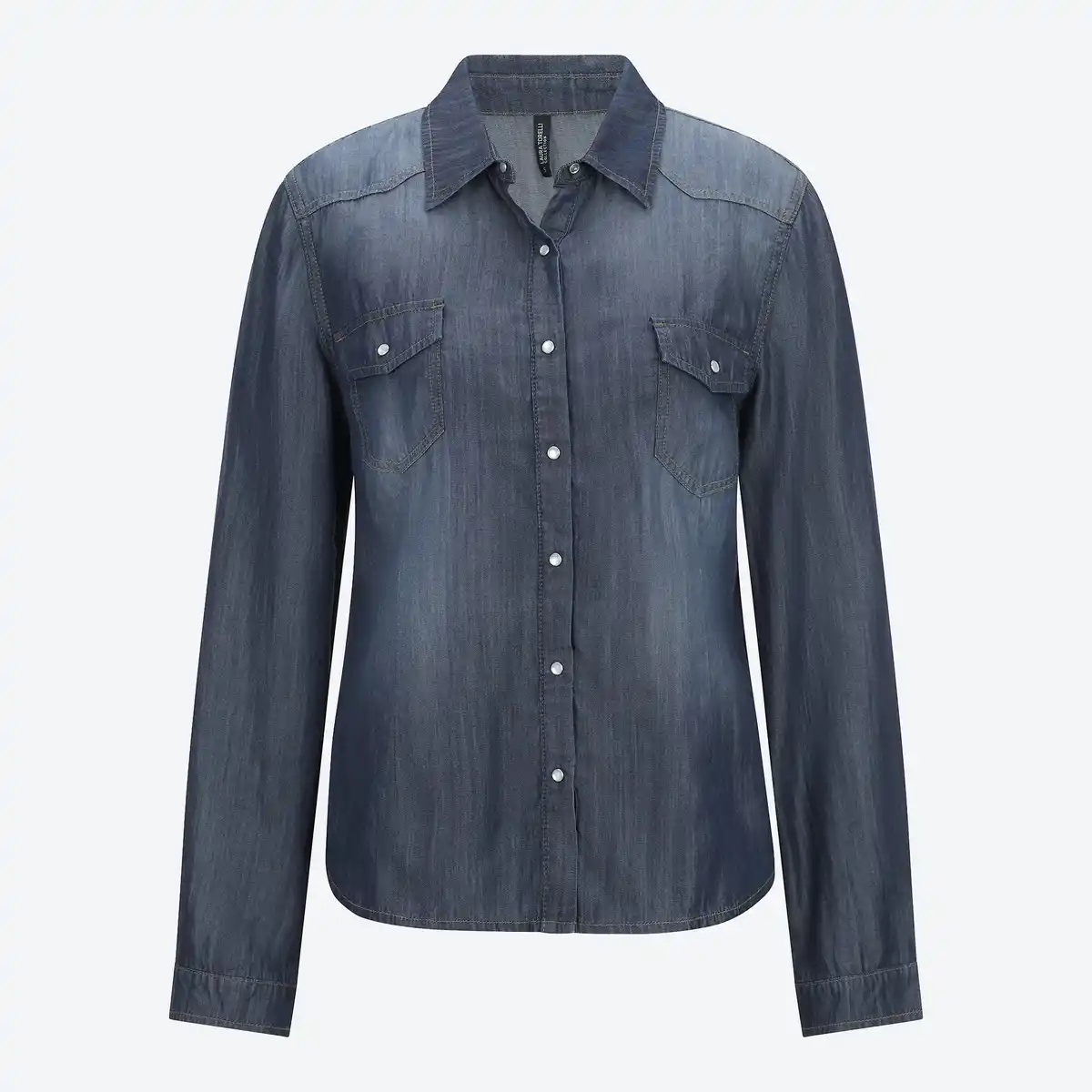 Bild 3 von Damen-Jeansbluse aus Lyocell