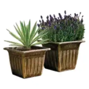 GARDEN DREAM Blumentopf eckig