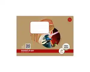 Staufen Notenheft A5 quer, 8 Blatt