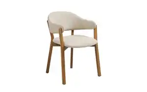 Stuhl Dunkirk, Eiche/beige