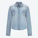 Bild 2 von Damen-Jeansbluse aus Lyocell