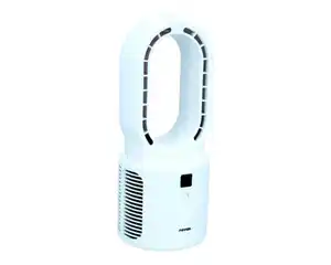 novooo Tischventilator blattlos, weiß