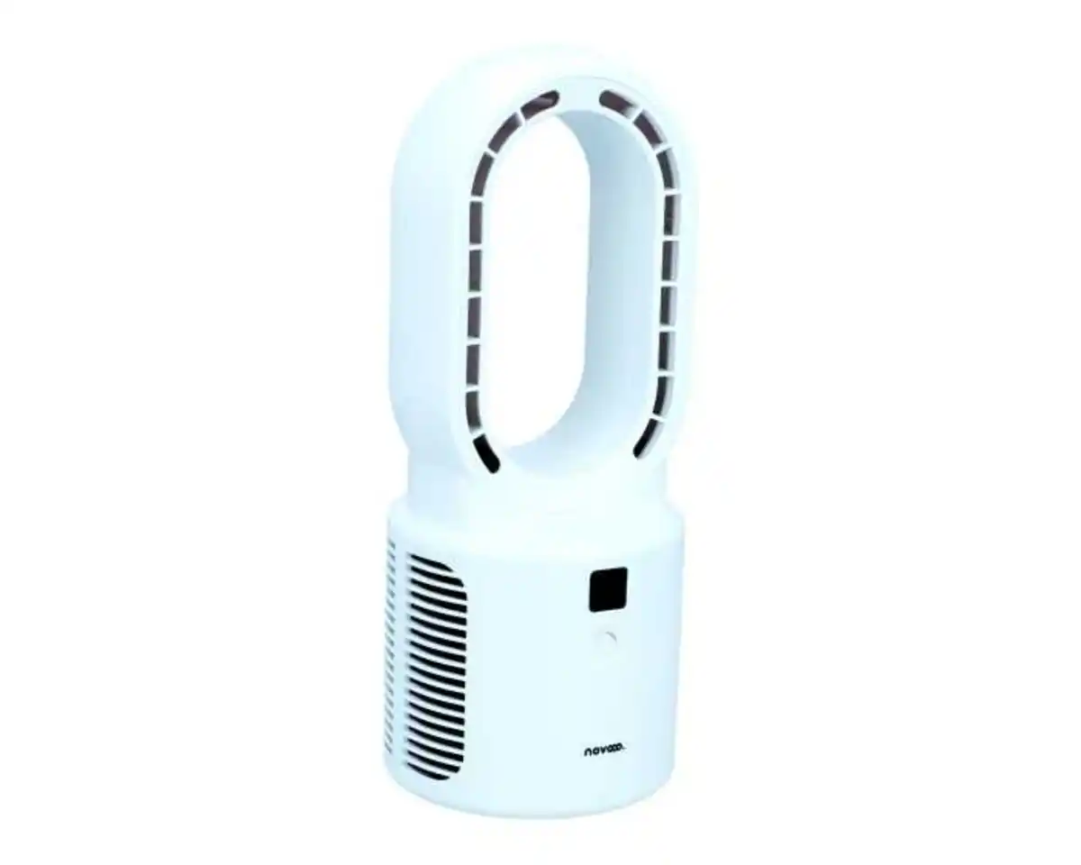 Bild 1 von novooo Tischventilator blattlos, weiß