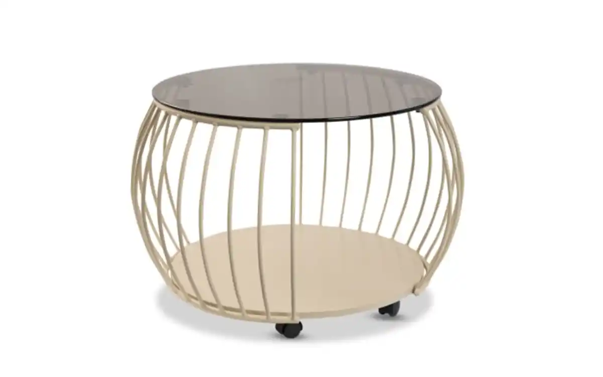 Bild 3 von Couchtisch Vietnam 1, creme/bronze
